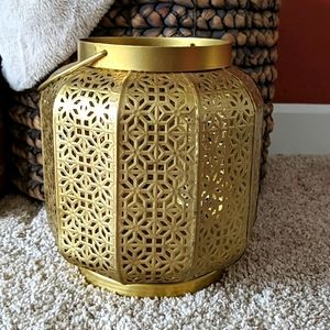 Gold ornate lantern